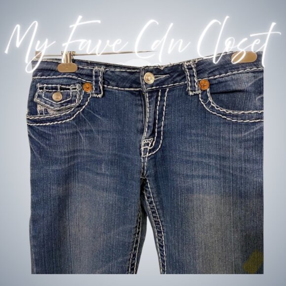 Vintage True Religion Ladies Jeans Sz 30x30 - Picture 4 of 7